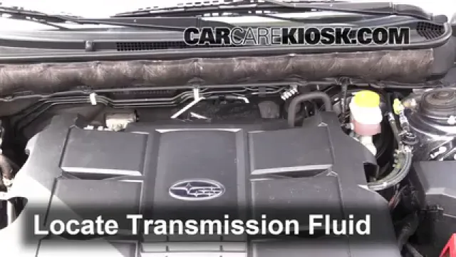 2010 Subaru Legacy 3.6R Limited 3.6L 6 Cyl. Liquide de transmission Rajouter du liquide
